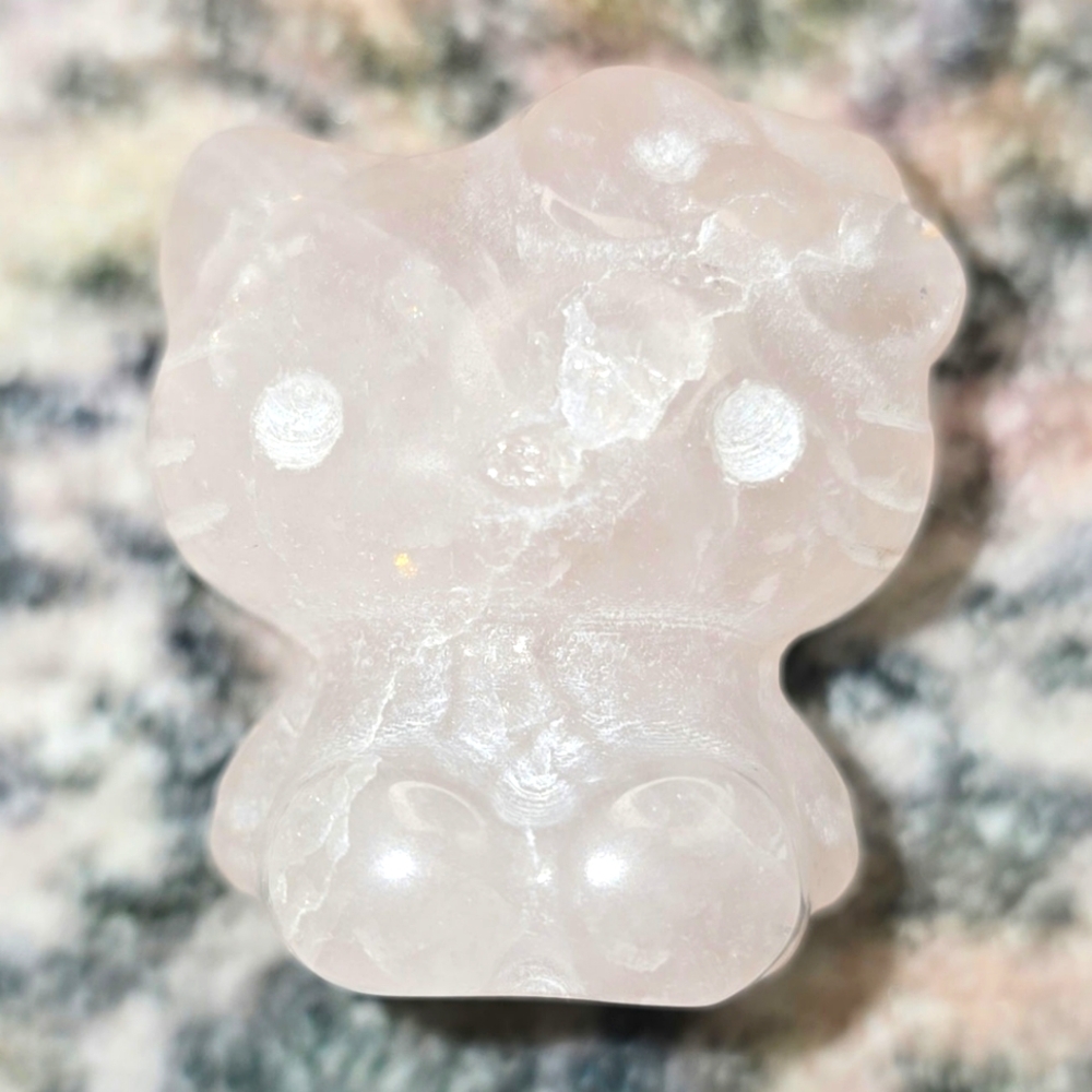 Rose Quartz Hello Kitty